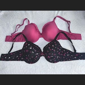 Adore me- 36D underwire padded bras